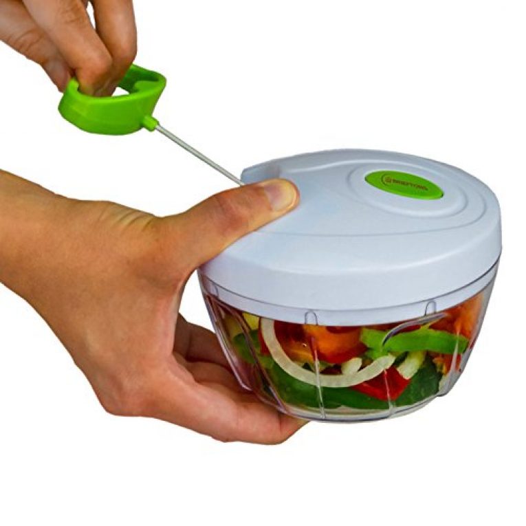 Mini tritatutto manuale | Tritatutto compatto per verdure